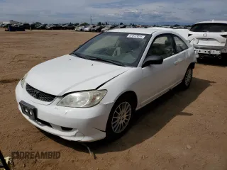 2005 Honda Civic LX with VIN 1HGEM21535L068543, listed as a Copart auction lot 67072854 with 229,873 mi miles and Salvage Title. Bid and sale history available at DreamBid. Image 1.