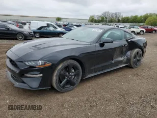 2021 Ford Mustang EcoBoost with VIN 1FA6P8TH8M5157151, listed as a Copart auction lot 55034325 with 37,376 mi miles and Clean title. Bid and sale history available at DreamBid. Image 1.