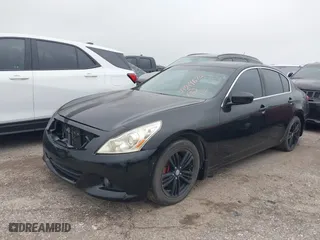 2013 Infiniti G37 Sedan Journey with VIN JN1CV6AP1DM716761, listed as a IAAI auction lot 34349672 with 1 mi miles. Bid and sale history available at carsss.com. Image 2.