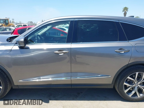 2023 Acura MDX Technology with VIN 5J8YD9H4XPL005963, listed as a IAAI auction lot 42325583 with 36,220 mi miles and . Bid and sale history available at DreamBid. Image 14.