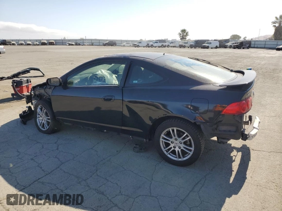 2005 Acura RSX with VIN JH4DC53815S005726, listed as a Copart auction lot 60352395 with 190,809 mi miles and Salvage title. Bid and sale history available at DreamBid. Image 2.
