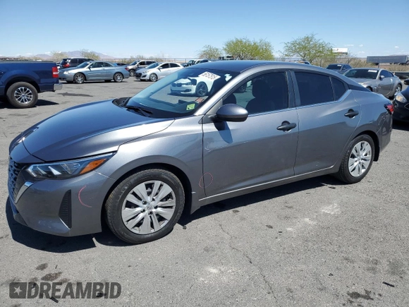 2024 Nissan Sentra S with VIN 3N1AB8BV5RY312701, listed as a Copart auction lot 56157515 with 71,410 mi miles and Salvage title. Bid and sale history available at DreamBid. Image 1.