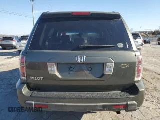 2006 Honda Pilot EX with VIN 5FNYF28496B004482, listed as a Copart auction lot 49183715 with 144,589 mi miles and Salvage Title. Bid and sale history available at DreamBid. Image 6.