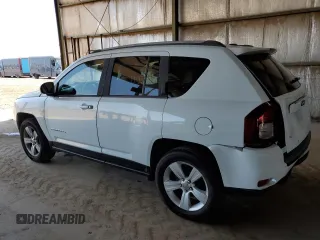 2016 Jeep Compass Latitude z VIN 1C4NJCEAXGD633548, wystawiony jako Copart lot #59866875 z przebiegiem 193 695 mil mil oraz Szkoda całkowita • Salvage title. Historia ofert i sprzedaży dostępna na DreamBid. Obrazek 2.