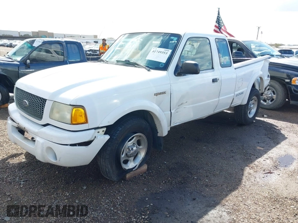 2001 Ford Ranger XLT Appearance with VIN 1FTYR14EX1PB68855, listed as a IAAI auction lot 41749353 with 277,238 mi miles. Bid and sale history available at carsss.com. Image 17.