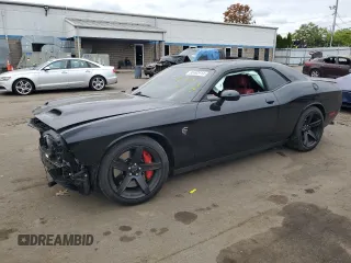 2021 Dodge Challenger SRT Hellcat with VIN 2C3CDZC90MH603035, listed as a Copart auction lot 68492914 with 14,657 mi miles and Salvage Title. Bid and sale history available at DreamBid. Image 1.