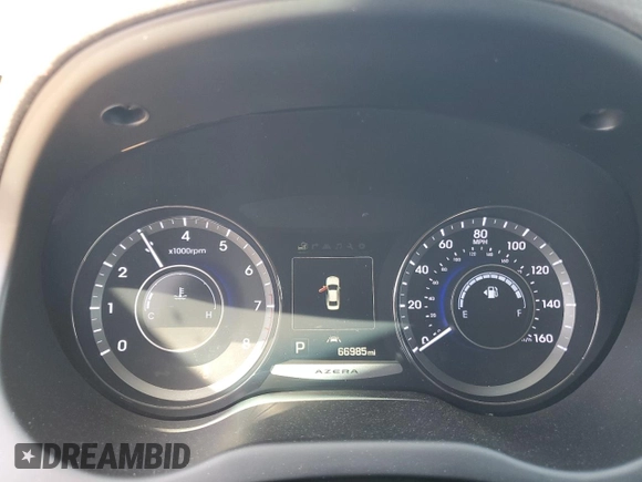 2017 Hyundai Azera Limited z VIN KMHFH4JG1HA590961, wystawiony jako Copart lot #57358035 z przebiegiem 66 985 mil mil oraz Szkoda całkowita • Salvage title. Historia ofert i sprzedaży dostępna na DreamBid. Obrazek 9.