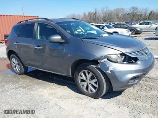 2013 Nissan Murano SL with VIN JN8AZ1MWXDW315815, listed as a IAAI auction lot 41667274 with 195,537 mi miles. Bid and sale history available at carsss.com. Image 1.
