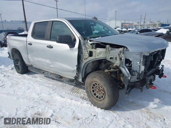 2020 Chevrolet Silverado 1500 Custom Trail Boss with VIN 3GCPYCEF7LG429531, listed as a IAAI auction lot 41555408 with 44,296 mi miles and . Bid and sale history available at DreamBid. Image 1.