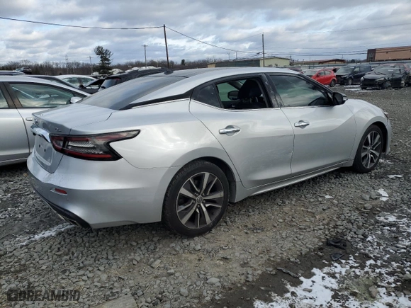 2020 Nissan Maxima SL with VIN 1N4AA6DVXLC364882, listed as a Copart auction lot 84744764 with 52,171 mi miles and Salvage Title. Bid and sale history available at carsss.com. Image 3.