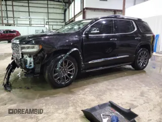 2022 GMC Acadia Denali with VIN 1GKKNXLS2NZ176040, listed as a Copart auction lot 46468355 with 86,075 mi miles and Salvage title. Bid and sale history available at DreamBid. Image 1.