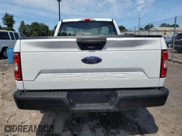 2018 Ford F-150 XL with VIN 1FTEX1EB2JFA64878, listed as a Copart auction lot 65714105 with 92,452 mi miles and Clean title. Bid and sale history available at DreamBid. Image 6.