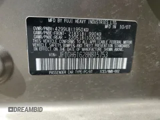 2008 Subaru Impreza i с VIN JF1GH61628H815753, выставлен на аукционе Copart как лот 49635145 с пробегом 145 326 миль миль и Списание • Salvage title. История ставок и продаж доступна на DreamBid. Изображение 13.