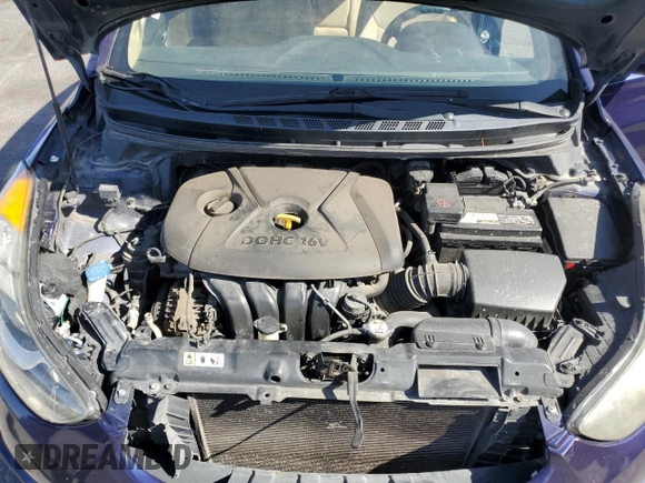 2013 Hyundai Elantra GLS с VIN 5NPDH4AE6DH253828, выставлен на аукционе Copart как лот 58853725 с пробегом 157 211 миль миль и Списание • Salvage title. История ставок и продаж доступна на DreamBid. Изображение 11.