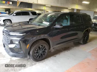 2024 Chevrolet Traverse AWD LT with VIN 1GNEVGKS7RJ207174, listed as a Copart auction lot 47573845 with 10,215 mi miles and Salvage title. Bid and sale history available at DreamBid. Image 1.