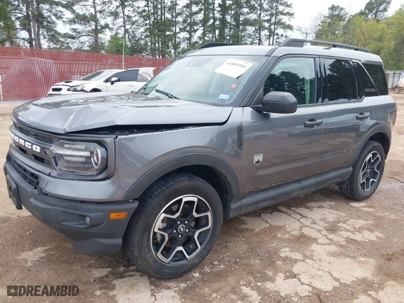 2021 Ford Bronco Sport Big Bend with VIN 3FMCR9B66MRA09358, listed as a IAAI auction lot 41899391 with 127,317 mi miles. Bid and sale history available at carsss.com. Image 17.