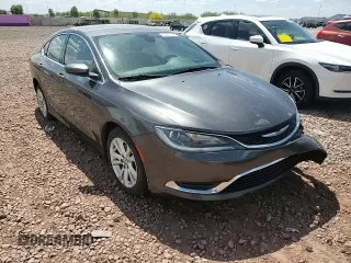 2015 Chrysler 200 Limited with VIN 1C3CCCAB6FN653373, listed as a Copart auction lot 51637675 with 191,098 mi miles and Salvage Title. Bid and sale history available at DreamBid. Image 11.