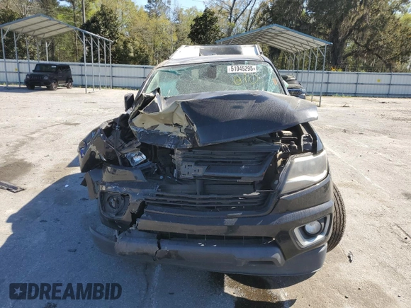 2018 Chevrolet Colorado 2WD Work Truck with VIN 1GCHSBEA2J1211089, listed as a Copart auction lot 51045295 with Not provided miles and Salvage title. Bid and sale history available at DreamBid. Image 5.