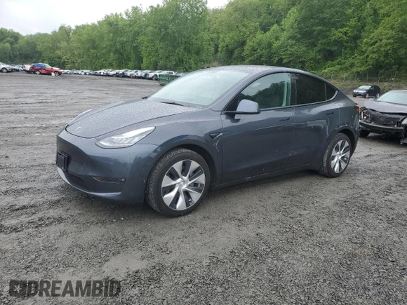 2021 Tesla Model Y Long Range z VIN 5YJYGDEE6MF233205, wystawiony jako Copart lot #58011025 z przebiegiem 48 419 mil mil oraz Szkoda całkowita • Salvage title. Historia ofert i sprzedaży dostępna na DreamBid. Obrazek 1.