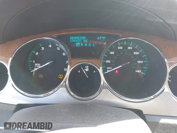 2011 Buick Enclave CXL-1 with VIN 5GAKRBED1BJ144922, listed as a IAAI auction lot 41863475 with 196,837 mi miles. Bid and sale history available at carsss.com. Image 16.