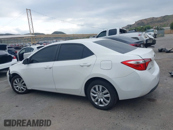 2015 Toyota Corolla L with VIN 5YFBURHE4FP273894, listed as a IAAI auction lot 42189654 with 140,613 mi miles and . Bid and sale history available at DreamBid. Image 14.