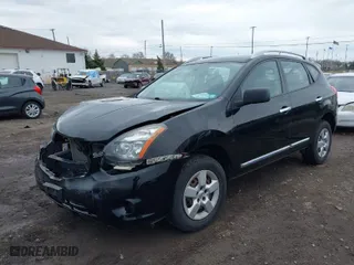 2015 Nissan Rogue Select S with VIN JN8AS5MV4FW755485, listed as a IAAI auction lot 41933170 with 87,527 mi miles. Bid and sale history available at carsss.com. Image 2.