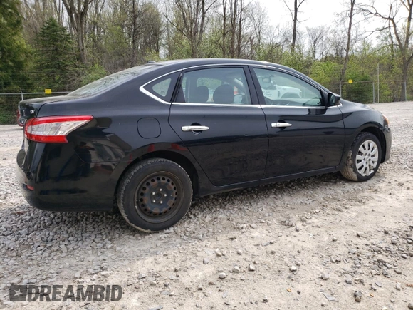 2015 Nissan Sentra SR with VIN 3N1AB7AP1FY215102, listed as a Copart auction lot 54594275 with 215,390 mi miles and Clean Title. Bid and sale history available at DreamBid. Image 3.