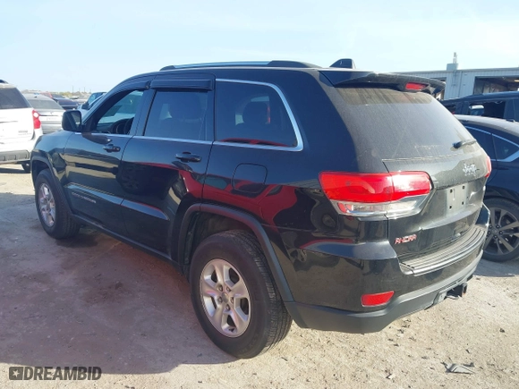 2014 Jeep Grand Cherokee Laredo with VIN 1C4RJEAG4EC136764, listed as a IAAI auction lot 41817676 with 133,943 mi miles. Bid and sale history available at carsss.com. Image 3.