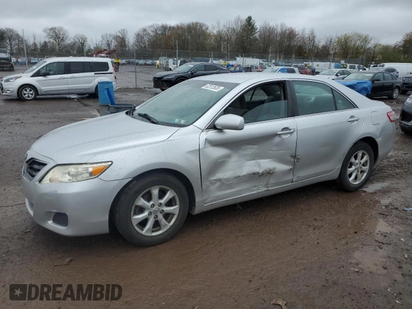 2011 Toyota Camry LE with VIN 4T1BF3EK8BU610710, listed as a Copart auction lot 52512635 with 202,244 mi miles and Salvage Title. Bid and sale history available at DreamBid. Image 1.