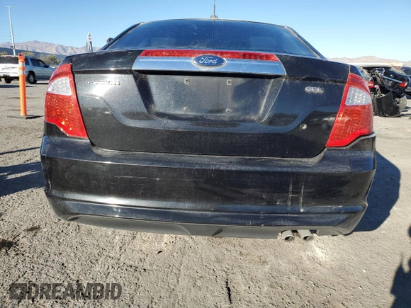 2011 Ford Fusion SEL with VIN 3FAHP0JA7BR193424, listed as a Copart auction lot 41810125 with 176,466 mi miles and Salvage Title. Bid and sale history available at DreamBid. Image 6.
