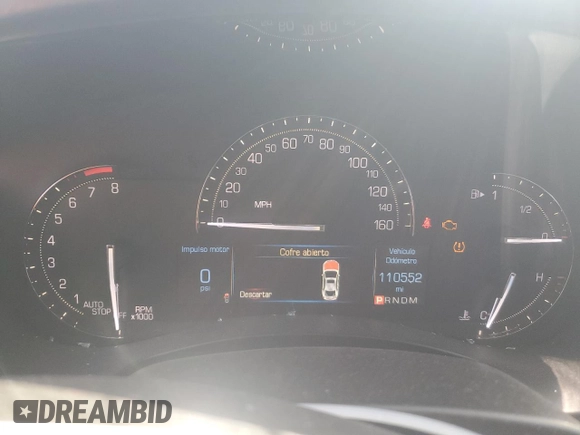 2017 Cadillac ATS Luxury AWD z VIN 1G6AH5RX3H0149298, wystawiony jako Copart lot #88291325 z przebiegiem 110 552 mil mil oraz Szkoda całkowita • Salvage title. Historia ofert i sprzedaży dostępna na DreamBid. Obrazek 9.