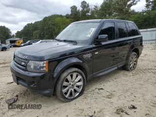 2012 Land Rover Range Rover Sport SC with VIN SALSH2E48CA741609, listed as a Copart auction lot 72083344 with 132,278 mi miles and Salvage Title. Bid and sale history available at carsss.com. Image 1.
