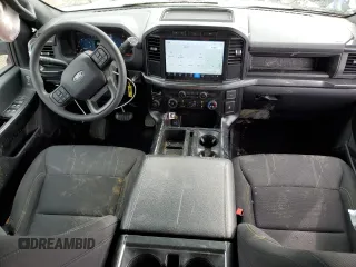2024 Ford F-150 STX with VIN 1FTEW2LP8RKD86855, listed as a Copart auction lot 49816755 with 18,361 mi miles and Salvage Title. Bid and sale history available at carsss.com. Image 8.