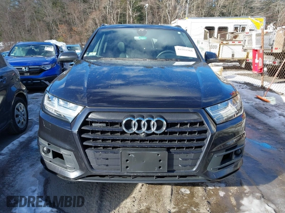 2019 Audi Q7 Prestige with VIN WA1VAAF70KD049749, listed as a IAAI auction lot 41553368 with 88,621 mi miles. Bid and sale history available at carsss.com. Image 12.