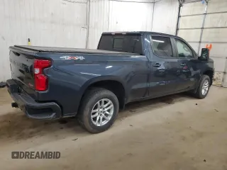 2021 Chevrolet Silverado 1500 RST with VIN 1GCUYEEL7MZ166625, listed as a Copart auction lot 52420215 with 97,381 mi miles and Salvage Title. Bid and sale history available at carsss.com. Image 3.