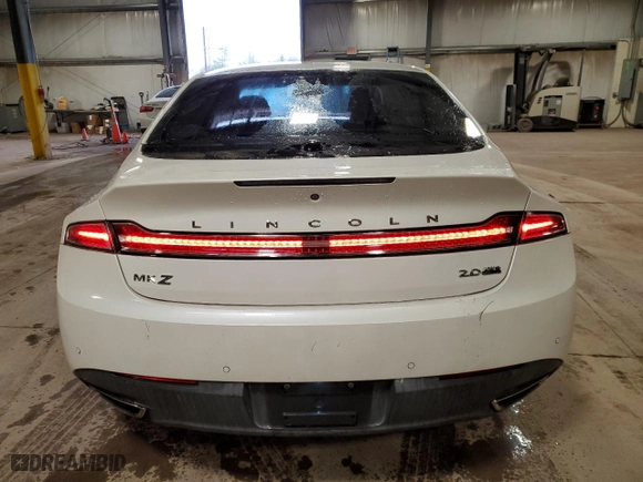2014 Lincoln MKZ with VIN 3LN6L2J96ER835176, listed as a Copart auction lot 47597315 with NaN miles and Salvage Title. Bid and sale history available at carsss.com. Image 6.