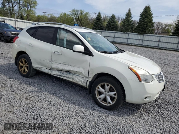 2009 Nissan Rogue S with VIN JN8AS58V89W446746, listed as a Copart auction lot 55469725 with 193,607 mi miles and Salvage Title. Bid and sale history available at carsss.com. Image 4.