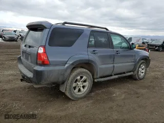 2006 Toyota 4Runner SR5 with VIN JTEBT14R768036093, listed as a Copart auction lot 47261375 with 138,624 mi miles and Clean Title. Bid and sale history available at carsss.com. Image 3.