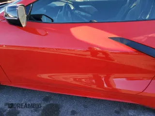 2020 Chevrolet Corvette 2LT with VIN 1G1Y72D46L5104435, listed as a Copart auction lot 84253844 with 0 mi miles and Salvage Title. Bid and sale history available at carsss.com. Image 7.
