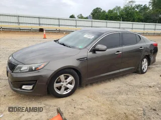 2014 Kia Optima LX z VIN 5XXGM4A72EG260279, wystawiony jako Copart lot #57099405 z przebiegiem 156 724 mil mil oraz Szkoda całkowita • Salvage title. Historia ofert i sprzedaży dostępna na DreamBid. Obrazek 1.