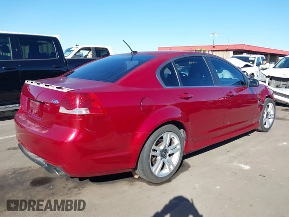 2009 Pontiac G8 with VIN 6G2ER57749L181327, listed as a IAAI auction lot 40772434 with 251,047 mi miles. Bid and sale history available at carsss.com. Image 4.