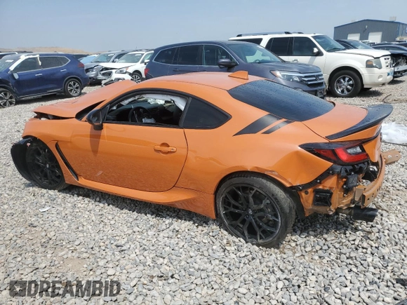 2023 Toyota GR86 10th Anniversary Special Edition with VIN JF1ZNBG18P9755119, listed as a Copart auction lot 66719144 with 0 mi miles and Salvage Title. Bid and sale history available at carsss.com. Image 2.