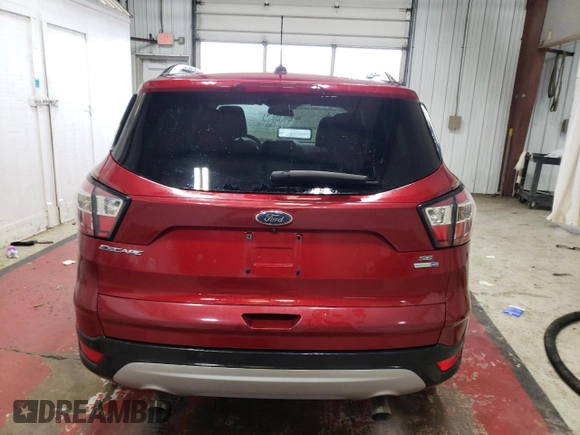 2017 Ford Escape SE with VIN 1FMCU9GD8HUE44757, listed as a Copart auction lot 47301735 with 122,429 mi miles and Clean Title. Bid and sale history available at DreamBid. Image 6.