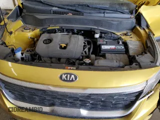 2021 Kia Seltos S with VIN KNDEU2AA1M7204560, listed as a Copart auction lot 49103675 with 77,116 mi miles and Salvage title. Bid and sale history available at DreamBid. Image 12.