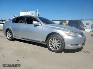 2006 Lexus GS 300 with VIN JTHCH96S160010479, listed as a Copart auction lot 73356574 with 0 mi miles and Salvage Title. Bid and sale history available at carsss.com. Image 4.