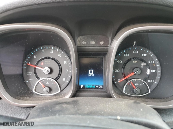 2014 Chevrolet Malibu LT with VIN 1G11C5SL4EF278901, listed as a Copart auction lot 53981605 with 115,657 mi miles and Clean Title. Bid and sale history available at carsss.com. Image 9.