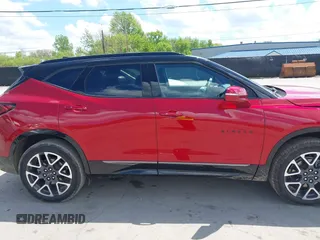 2023 Chevrolet Blazer RS with VIN 3GNKBERS9PS184482, listed as a IAAI auction lot 42246015 with 17,553 mi miles and . Bid and sale history available at DreamBid. Image 13.