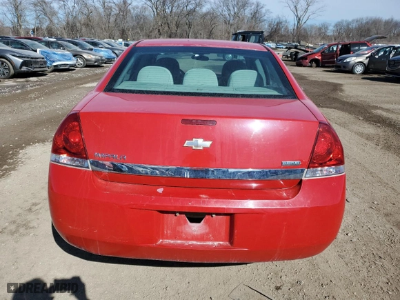 2011 Chevrolet Impala LS Fleet with VIN 2G1WF5EK5B1258434, listed as a Copart auction lot 45314725 with NaN miles and Salvage Title. Bid and sale history available at carsss.com. Image 6.
