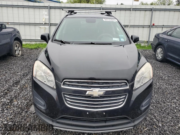 2016 Chevrolet Trax LT with VIN KL7CJLSB6GB676751, listed as a Copart auction lot 55725925 with 130,592 mi miles and Clean Title. Bid and sale history available at carsss.com. Image 5.