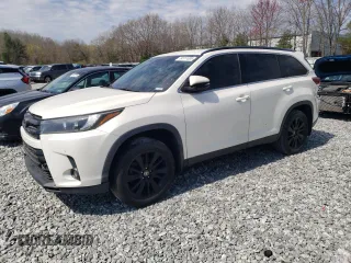 2019 Toyota Highlander SE z VIN 5TDKZRFH7KS575003, wystawiony jako Copart lot #54511095 z przebiegiem 161 326 mil mil oraz Czysty tytuł • Clean title. Historia ofert i sprzedaży dostępna na DreamBid. Obrazek 1.